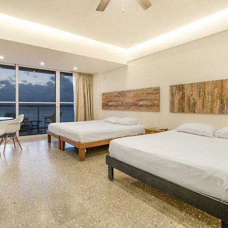 Luxury Caribbean Condos By Salvia Cancun Beachfront מראה חיצוני תמונה
