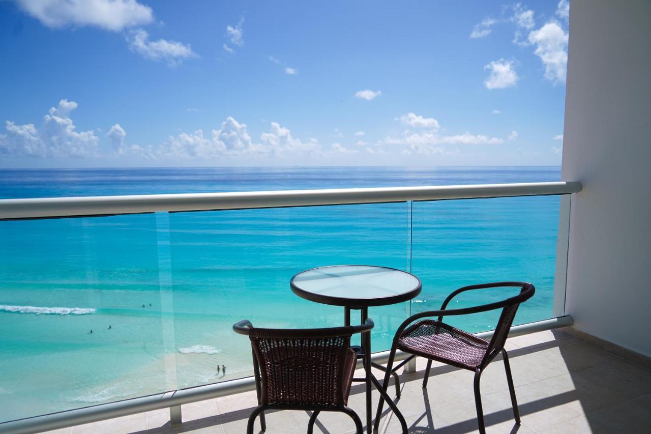 Luxury Caribbean Condos By Salvia Cancun Beachfront מראה חיצוני תמונה