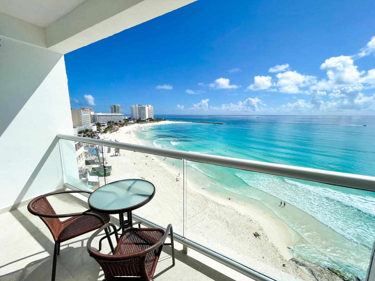Luxury Caribbean Condos By Salvia Cancun Beachfront מראה חיצוני תמונה